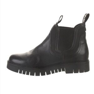 Pajar Canada Black Leather Men's Chelsea Boots